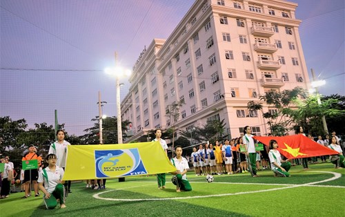 Lễ khai mạc giải bóng đá doanh nghiệp Dong A University Championship 2018